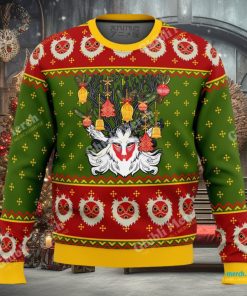 Studio Ghibli Ugly Christmas Sweater Princess Mononoke Forest Spirit