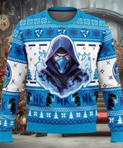 Sub Zero Mortal Kombat Ugly Christmas Sweater