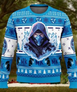 Sub Zero Mortal Kombat Ugly Christmas Sweater 1 Sub Zero Mortal Kombat Ugly Christmas Sweater