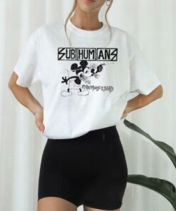 Subhumans Mickey Mouse is Dead Shirt