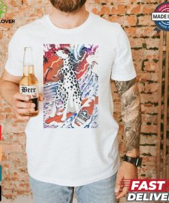 Sublime lou dog rainbow foil limited poster shirt