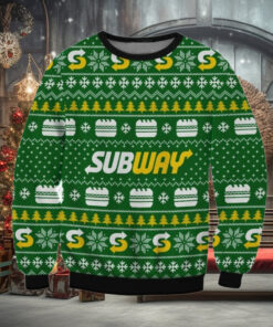 Subway Christmas Sweater