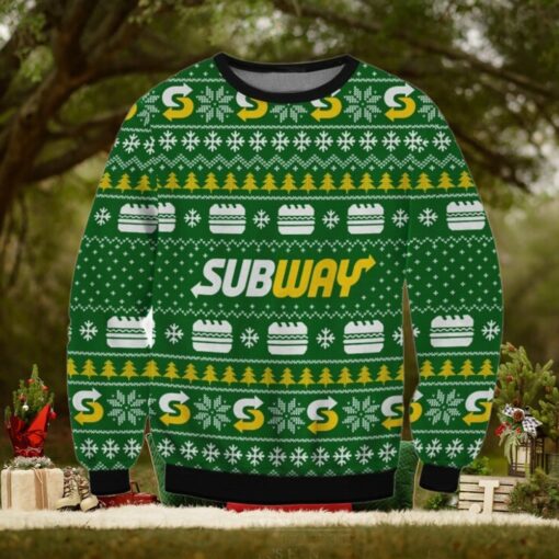 Subway Christmas Sweater
