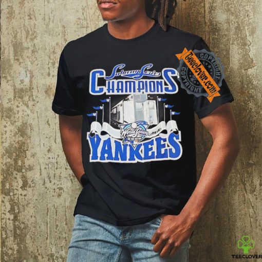 Subway Series Champions New York Yankees 2000 vintage train hoodie, sweater, longsleeve, shirt v-neck, t-shirt