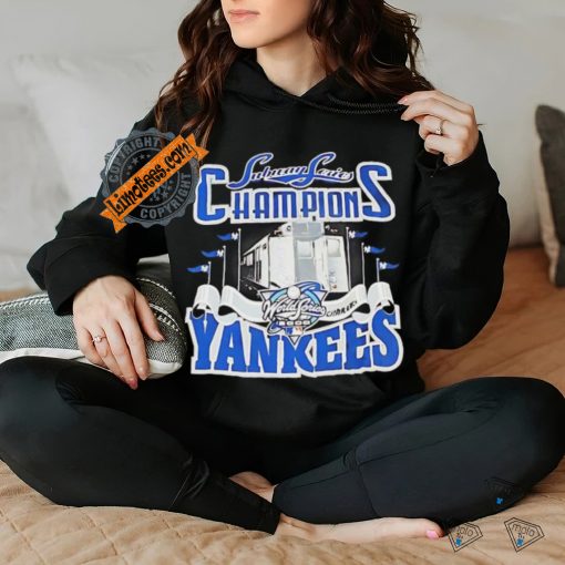 Subway Series Champions New York Yankees 2000 vintage train hoodie, sweater, longsleeve, shirt v-neck, t-shirt