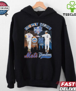 Subway Series Derek Jeter New York Yankees x Mike Piazza New York Mets Signatures Shirt