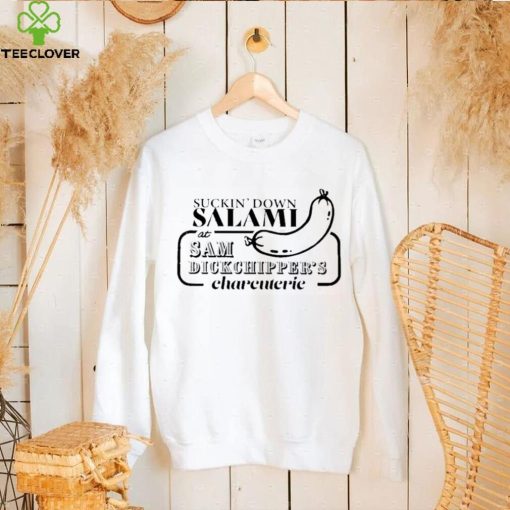 Suckin Down Salami At Sam Dickchippers’s Shirt