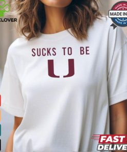 Sucks To Be Union College Football T Shirts