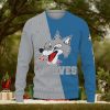 Sudbury Wolves Sports American Football Ugly Xmas Sweater Gift Holidays