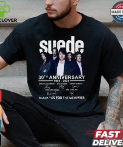 Suede 30th Anniversary 1994 2024 Thank You For The Memories T Shirt