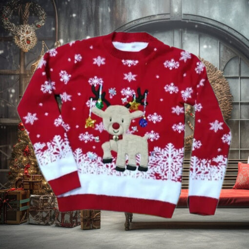 Sueter Navideño Infantil Bordado Hopy ugly sweater