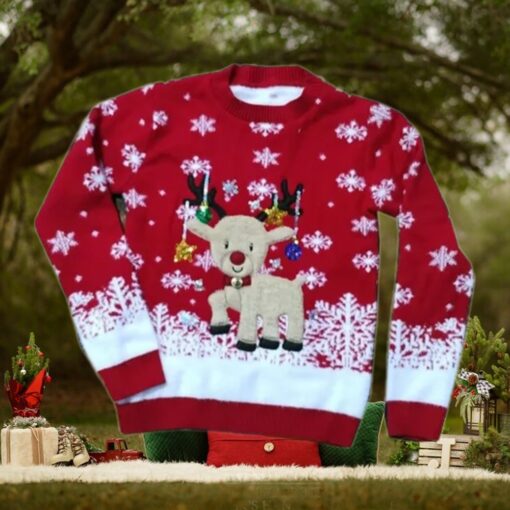Sueter Navideño Infantil Bordado Hopy ugly sweater