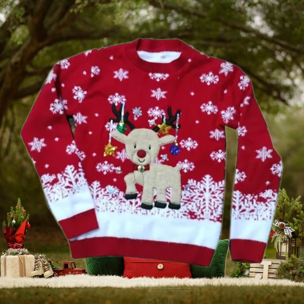 Sueter Navideño Infantil Bordado Hopy ugly sweater Sueter Navideño Infantil Bordado Hopy ugly sweater