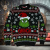 Let It Snow American Foxhound Green Ugly Christmas Sweater