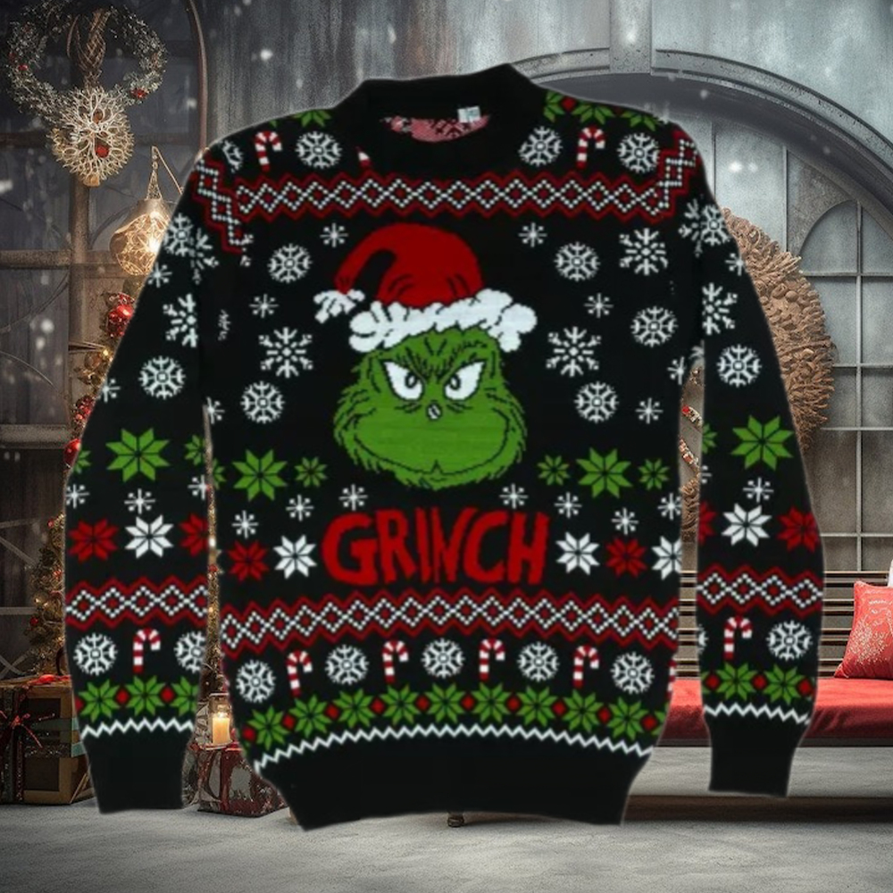 Suéter Navideño The Grinch Unisex Adulto Ugly Sweater Suéter Navideño The Grinch Unisex Adulto Ugly Sweater