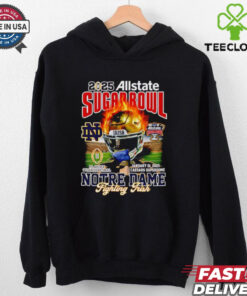 Sugar Bowl 2025 Notre Dame Fighting Irish Helmet Shirt – Limited Edition Commemorative Apparel