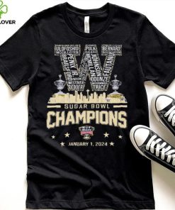 Sugar Bowl Champions 2024 Huskies t shirt