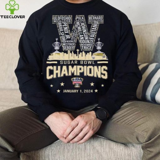 Sugar Bowl Champions 2024 Huskies t hoodie, sweater, longsleeve, shirt v-neck, t-shirt