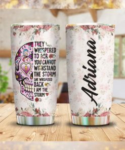 Sugar Skull Personalized Tumbler