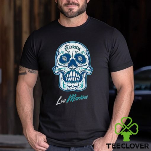Sugar Skull Tee Florida Marlins Shirt