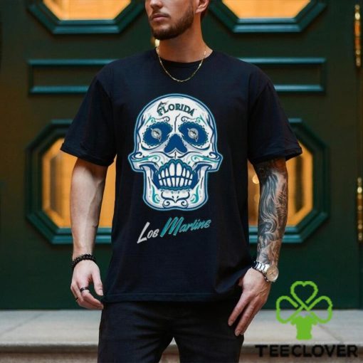 Sugar Skull Tee Florida Marlins Shirt