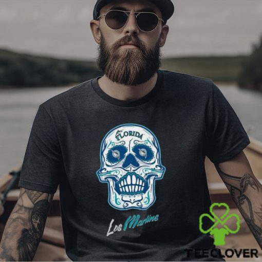 Sugar Skull Tee Florida Marlins Shirt