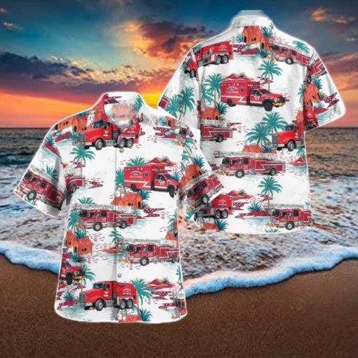 Sugarcreek, Ohio, Sugarcreek Fire & Rescue 3D Hawaiian Shirt Gift For Summer