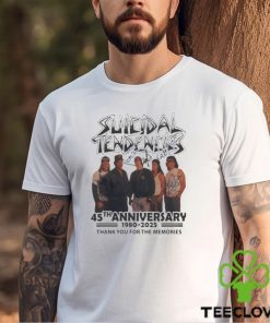 Suicidal Tendencies 45th Anniversary 1980 2025 Thank You For The Memories Signatures Shirt