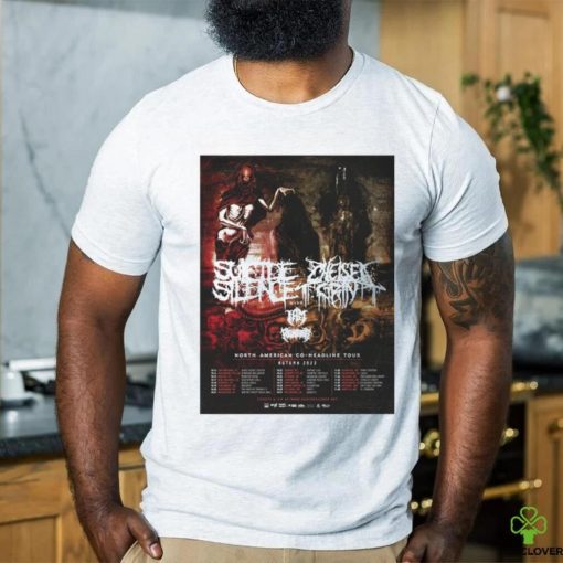 Suicide Silence Chelsea Grin Tour 2023 T Shirt