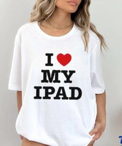 Suki Waterhouse Wearing I Love My Ipad Shirt