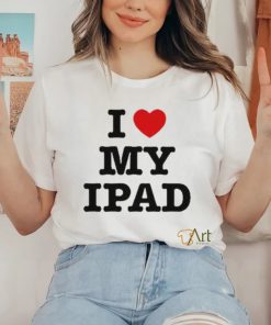 Suki Waterhouse Wearing I Love My Ipad Shirt