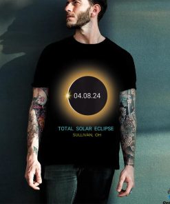Sullivan OH Total Solar Eclipse 04_08_24 Ohio Souvenir V Neck T Shirt