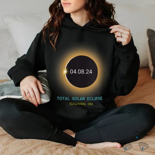 Sullivan OH Total Solar Eclipse 04_08_24 Ohio Souvenir V Neck T Shirt