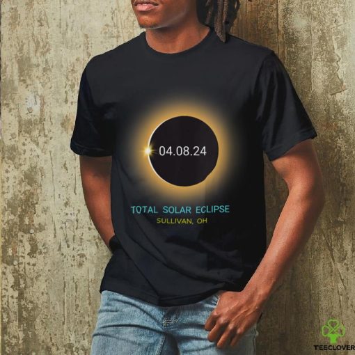 Sullivan OH Total Solar Eclipse 04_08_24 Ohio Souvenir V Neck T Shirt