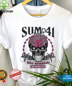 Sum 41 Tour Of The Setting Sum Final European Tour 2024 Tour Dates Shirt