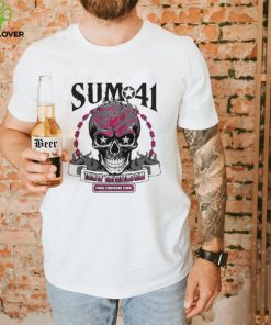 Sum 41 Tour Of The Setting Sum Final European Tour 2024 Tour Dates Shirt