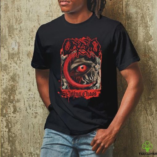 Sumerian Records  Oceano Merch Living Chaos’ Album Art Short Sleeve Shirt