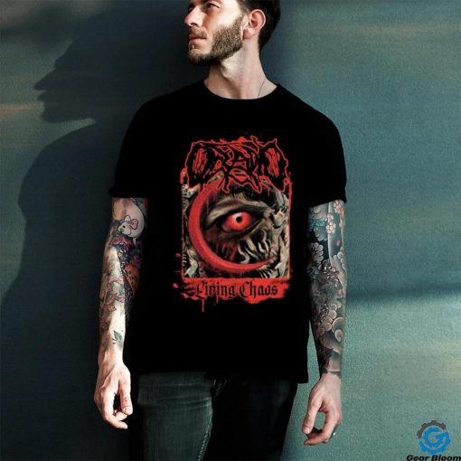 Sumerian Records  Oceano Merch Living Chaos’ Album Art Short Sleeve Shirt
