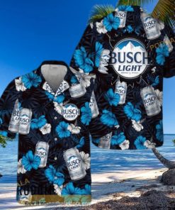 Summer Aloha Busch Light Beer Funny Hawaiian Shirt Beach Gift For Friend