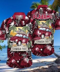 Summer Aloha NCAA Alabama Crimson Tide Hawaiian Shirt Gift For Football Fans