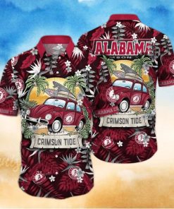 Summer Aloha NCAA Alabama Crimson Tide Hawaiian Shirt Gift For Football Fans