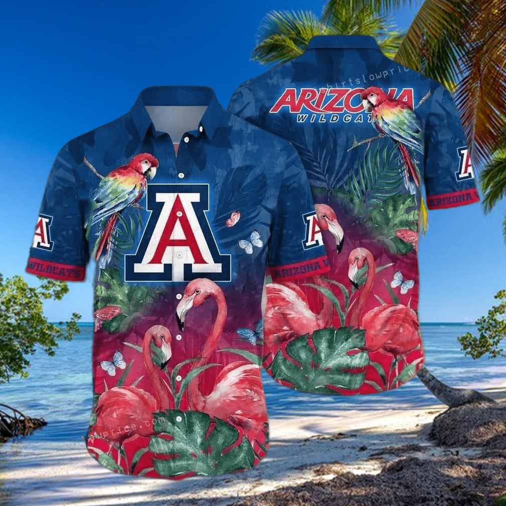 Summer Aloha NCAA Arizona Wildcats Hawaiian Shirt Gift For Beach Vacation Summer Aloha NCAA Arizona Wildcats Hawaiian Shirt Gift For Beach Vacation