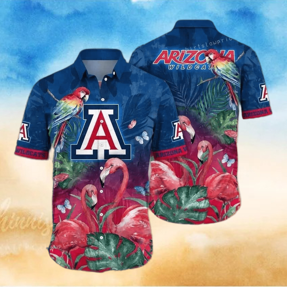 Summer Aloha NCAA Arizona Wildcats Hawaiian Shirt Gift For Beach Vacation Summer Aloha NCAA Arizona Wildcats Hawaiian Shirt Gift For Beach Vacation