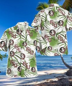 Summer Aloha NCAA Florida State Seminoles Hawaiian Shirt Beach Gift For Dad