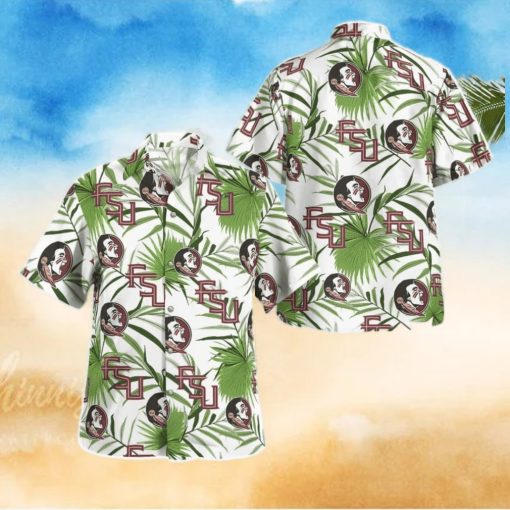 Summer Aloha NCAA Florida State Seminoles Hawaiian Shirt Beach Gift For Dad