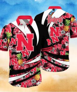 Summer Aloha NCAA Nebraska Cornhuskers Hawaiian Shirt Summer Vacation Gift