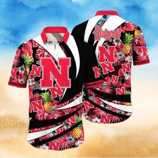 Summer Aloha NCAA Nebraska Cornhuskers Hawaiian Shirt Summer Vacation Gift