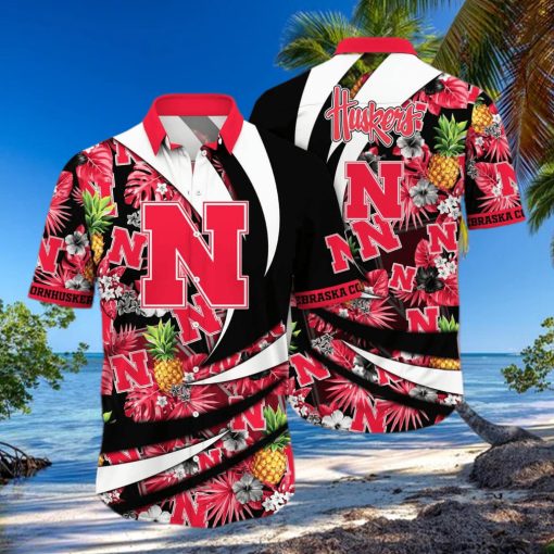 Summer Aloha NCAA Nebraska Cornhuskers Hawaiian Shirt Summer Vacation Gift