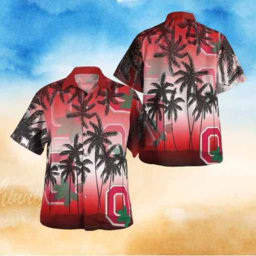 Summer Aloha NCAA Ohio State Buckeyes Hawaiian Shirt Beach Gift For Friend