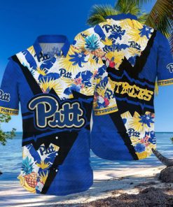 Summer Aloha NCAA Pitt Panthers Hawaiian Shirt Gift For Beach Vacation